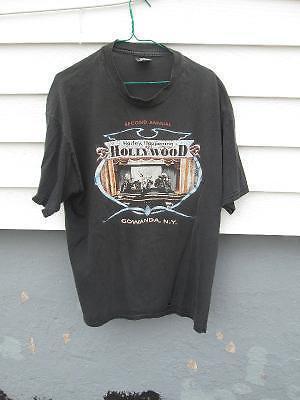 VINTAGE HARLEY T SHIRT, XL - 2ND ANNUAL GONAWANDA NY HAPPENING