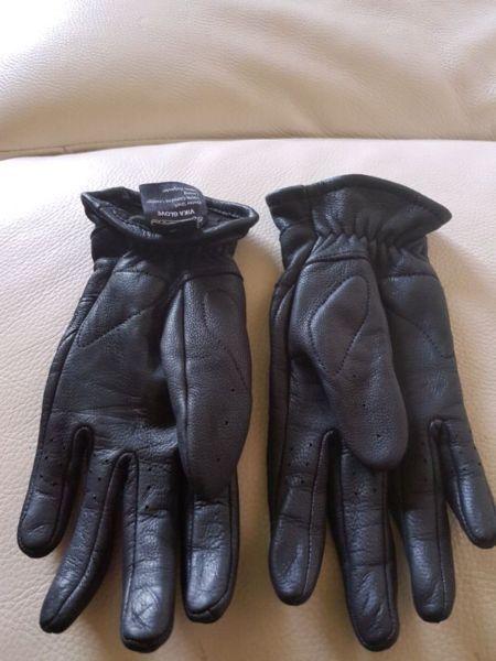 Alpine leather women's gloves