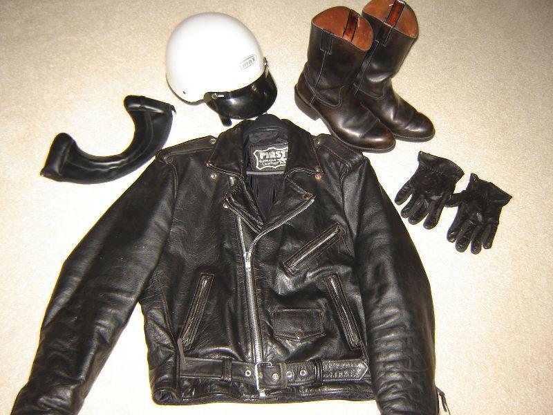Jacket, Helmet and Boots!