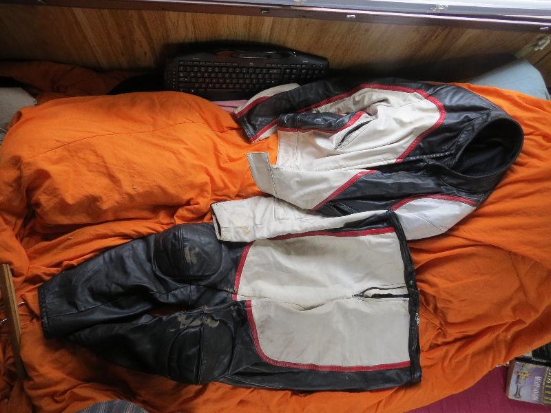 Vintage Canadian made racing leathers sale/trade
