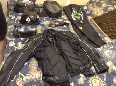 Motorcycle clothing and equipment for sale