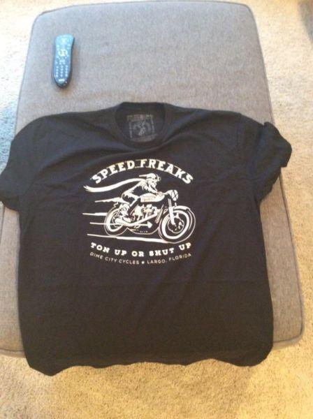 Dime City Cycles T Shirt Never Worn