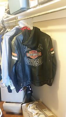 Harley leather jacket and accessories