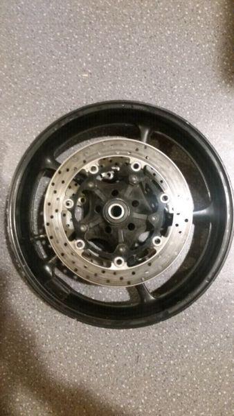 R6 rims with rotors