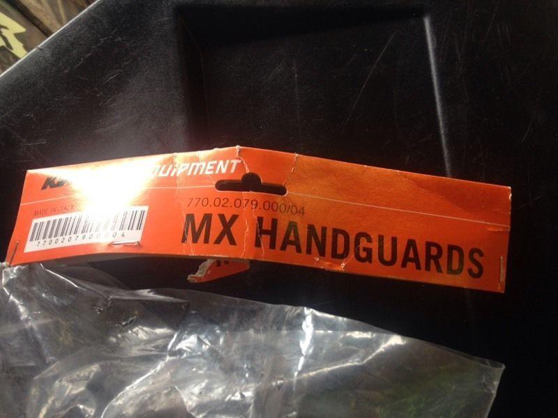 KTM hand guards