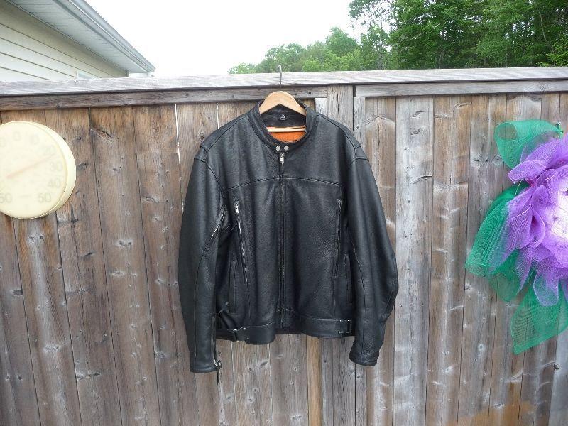 For Sale: Men's Leather Motorcycle Jacket