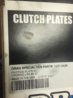 New clutch plate kit for Harley