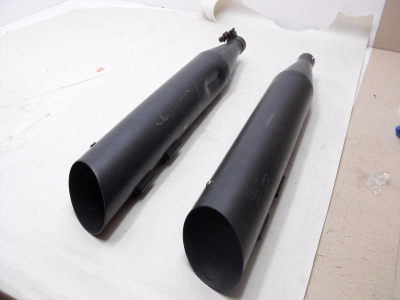 Used RC Exhaust black slipon mufflers