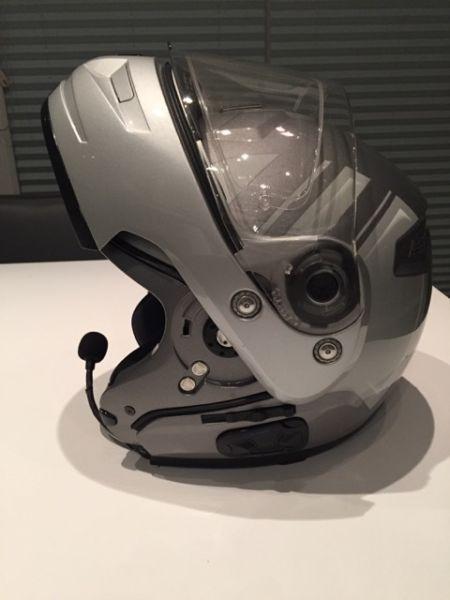 Motorcycle Helmet, Nolan N104 with Bluetooth built in