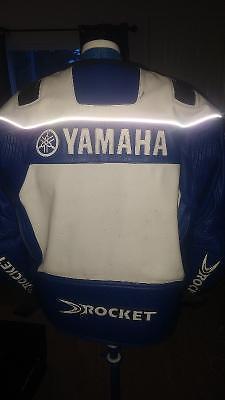 Joe Rocket Yamaha Leather Jacket (46/Large)
