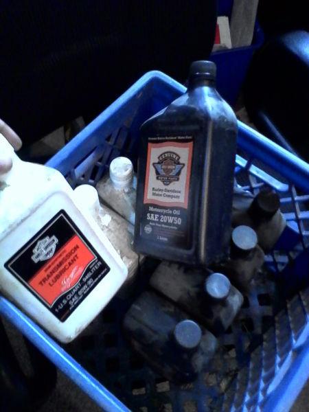 Harley Davidson oil, transmission and chain fluid
