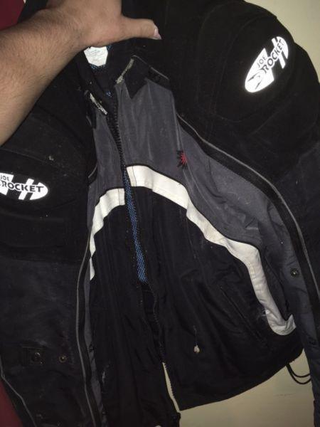 Joe Rocket Motorcycle Jacket Large