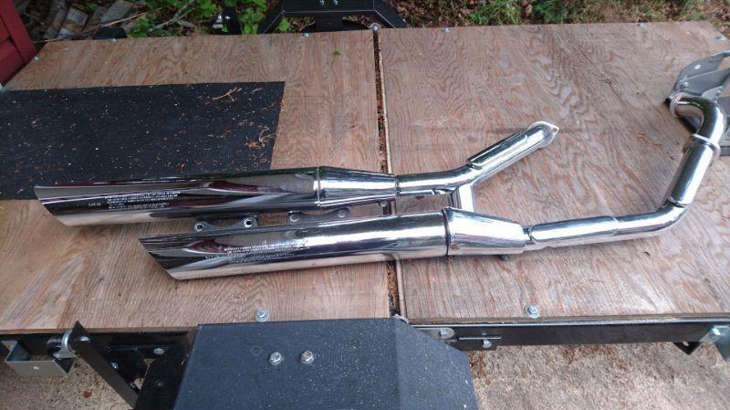 Stock exhaust suzuki boulevard m50 2007