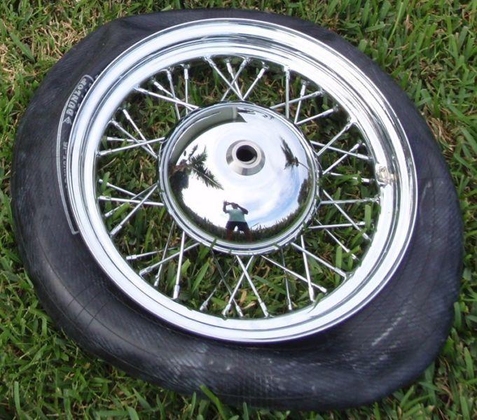 Harley Davidson OEM spoke wheels