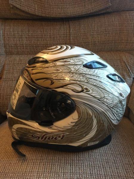 Ladies Shoei Motorcycle Helmet XS
