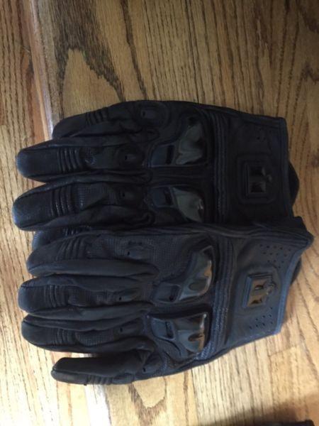 2 Pairs Icon Motorcycle Gloves