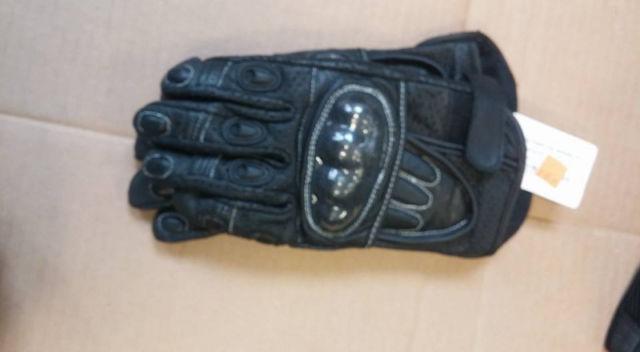 Carbon Leather Gloves with Armour