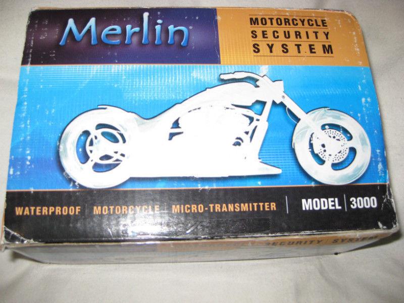 Système d'Alarme Merlin pour Moto, Haute Sécurité
