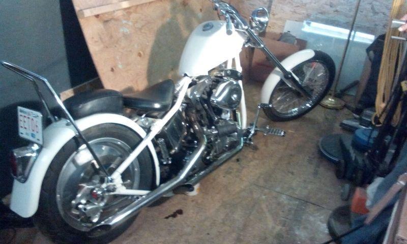 Custom Built, one of a kind Harley