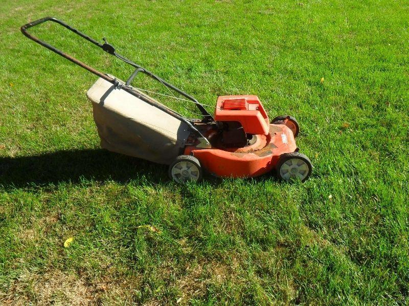 push mower