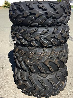 4 ATV tires for sale Only 10 Kms usage