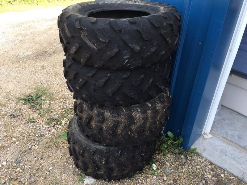 Set of Dunlop Atv tires great shape