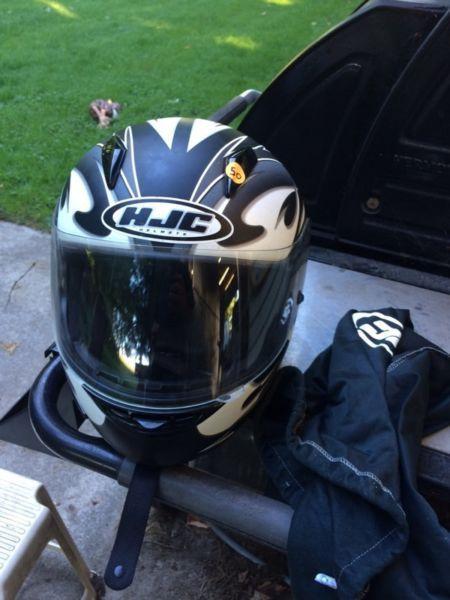 HJC motorcycle helmet