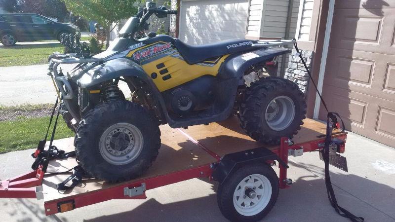 QUAD AND TRAILER !! GREAT PRICE!