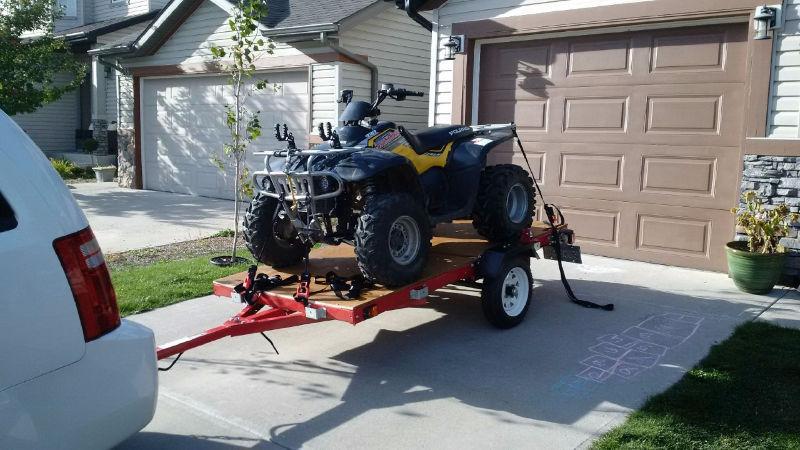 QUAD AND TRAILER !! GREAT PRICE!