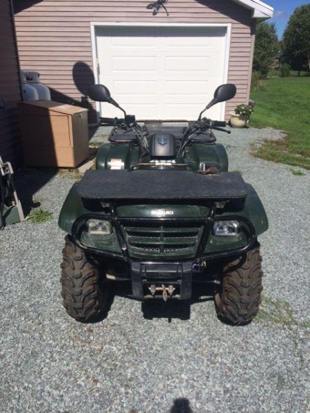 Suzuki Eiger Quad Runner 400- lady driven