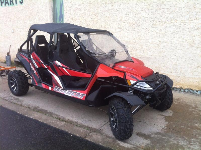 Arctic Cat Wildcat 1000 4 Seater c/w 8x12 Aluminum Trailer