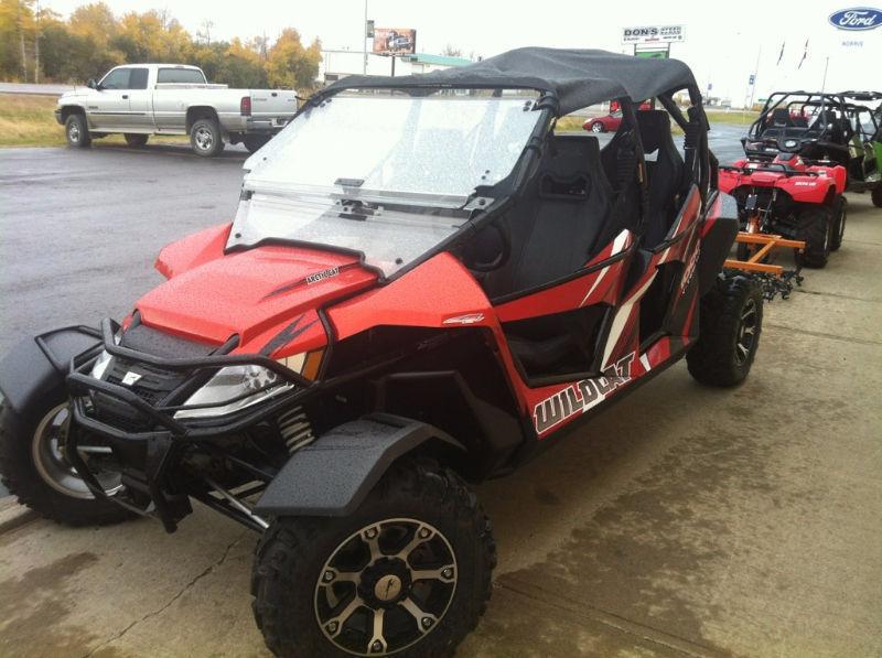 Arctic Cat Wildcat 1000 4 Seater c/w 8x12 Aluminum Trailer