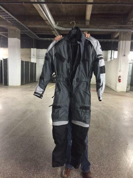 All weather motorcycle one piece suit