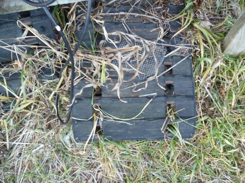 used tracks (for traction on trailer)
