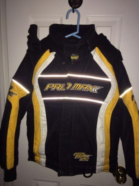 Youth snowmobile jacket size 7 - with Flotex