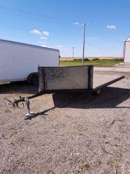 2 place sled trailer