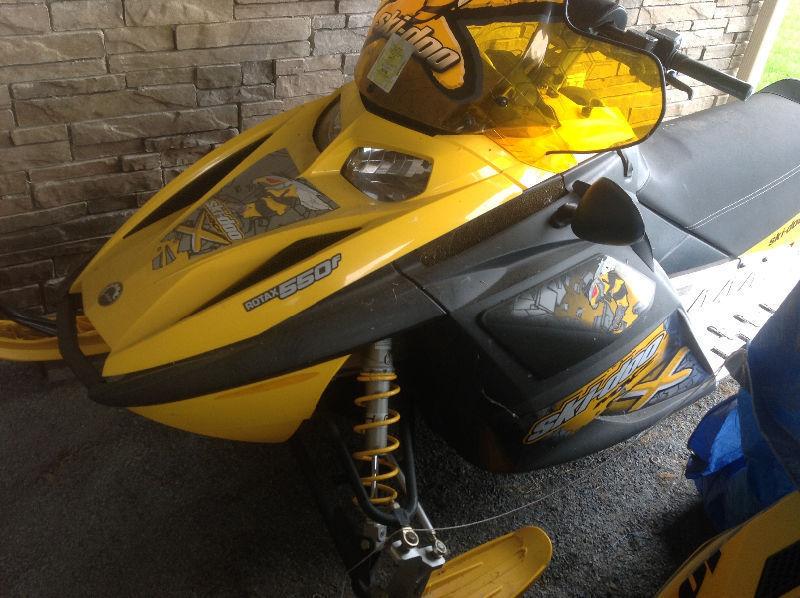 Ski Doo MXZ excellent condition Low miles