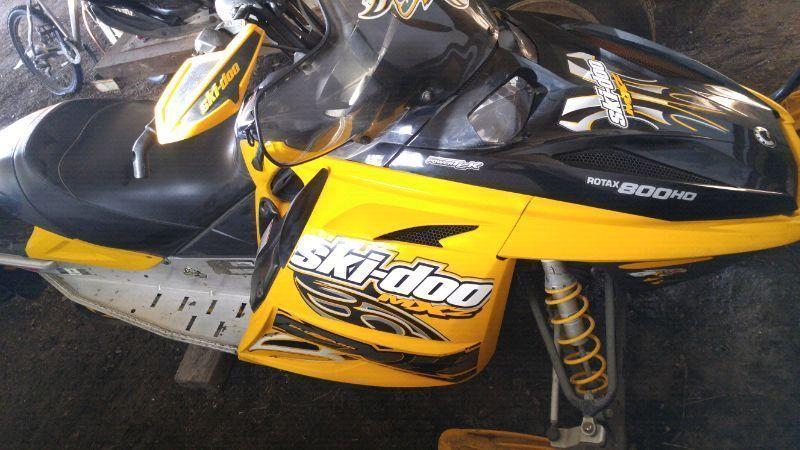 2007 mxz 800ho forsale