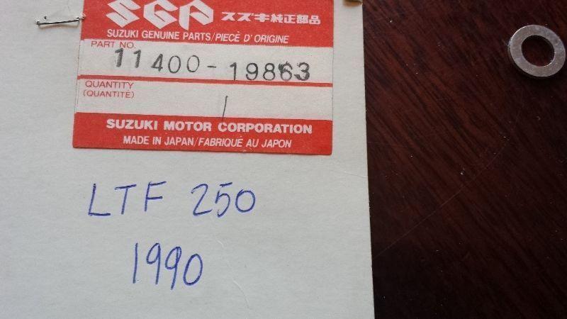 Gasket Suzuki LTF250 et LT4WD (1990) 20$