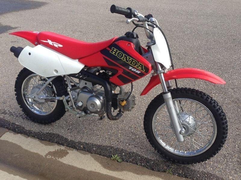 HONDA XR70R (CRF70F) 4-STROKE CHERRY CONDITION SUPER LOW HOURS