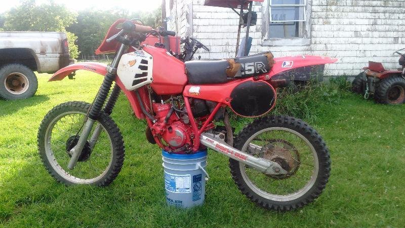 rebuilt Honda cr125r