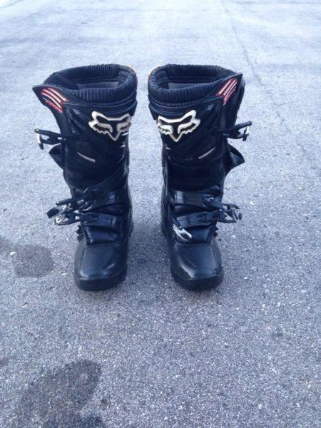 Fox Comp 5 Offroad Boots Like New
