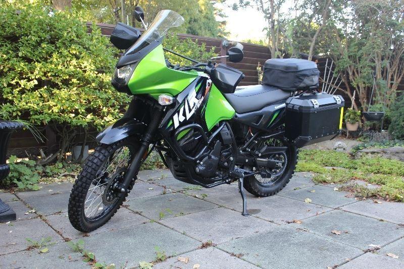 2013 Kawasaki KLR - with SW Motech Boxes, Bars, Ctr Stand, +more