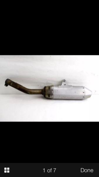 Wanted: Wanted to buy a 2005 or 2006 crf450r stock silencer