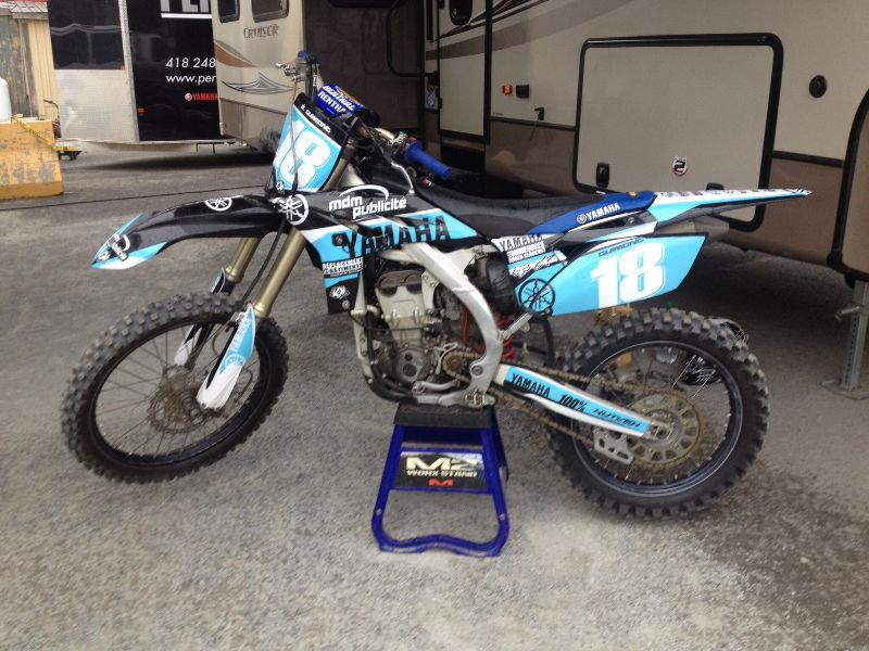 Yamaha YZ250F à vendre femme proprio