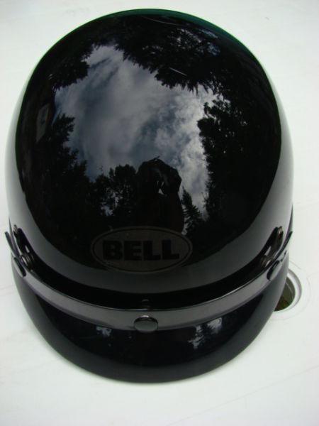Black Bandito Half Helmet