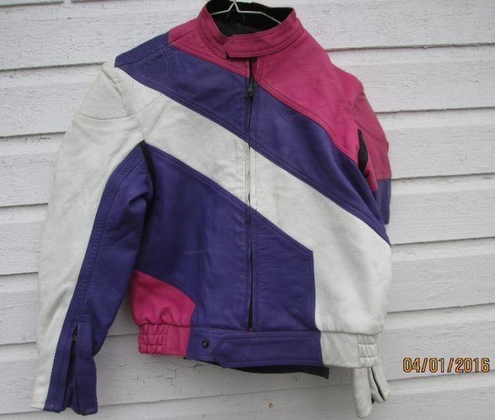 VETTER Leather Motorcycle Racing Jacket For Sale