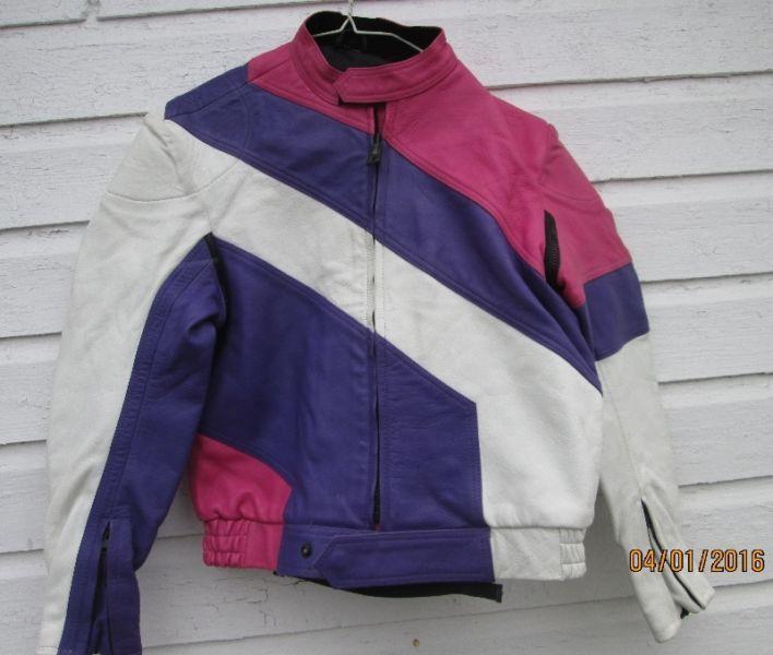 VETTER Leather Motorcycle Racing Jacket For Sale