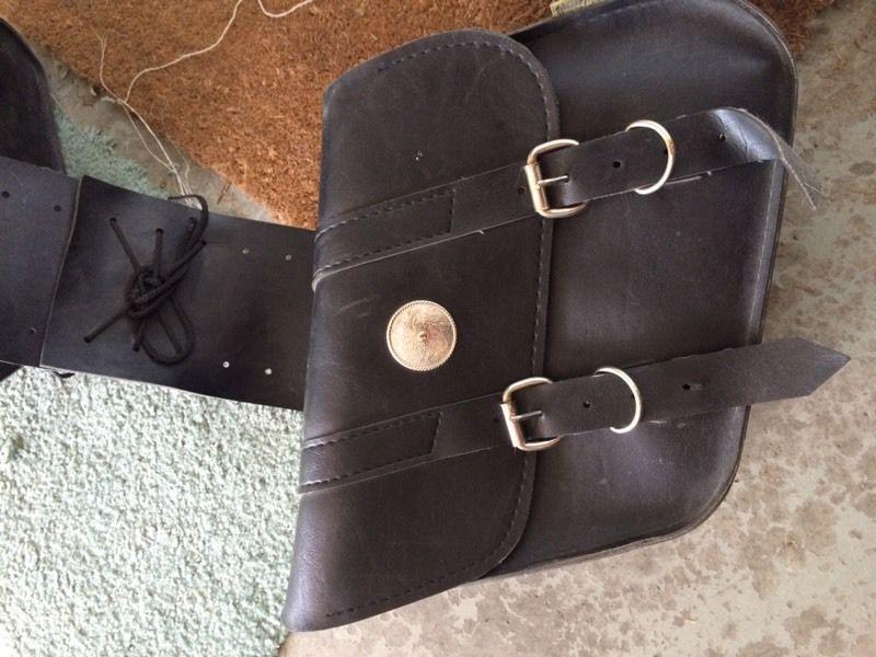 Saddle bags for m/c