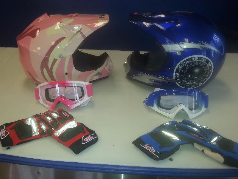 Children and Youths Gloves, Helmets and Goggles
